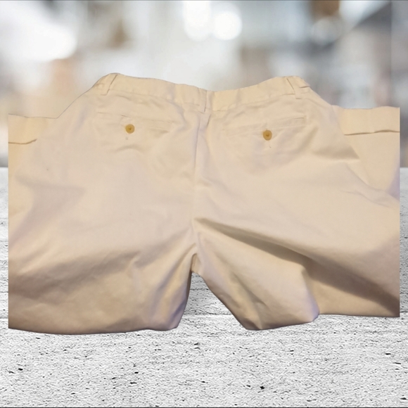 Banana republic contoured fit white luned capris size 8 - Picture 5 of 12